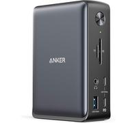 Station D'Accueil Usb-C 575 (13 En 1),85 W Pour Ordinateurs Portables,18 W Pour Smartphones,4 K Hdmi,1 Gbps,Usb-A Gen 1,Usb-C Gen 2,Ethernet,Audio,Sd 3.0