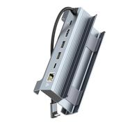 Station d'accueil USB C 6 en 1 à vitesse rapide avec HDTV 4K 120 Hz 100 W Charge rapide et port Ethernet pour ordinateur portable Pad Station de jeu pour ordinateur portable Steam Handheld