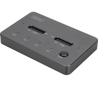 Station daccueil USB-C® DIGITUS - NVMe Klonstation USB3.1 Gen2 Typ-C NVMe M.2 SSD Gehäuse