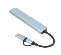 Station d'accueil USB C en Alliage D'aluminium pour Un Transfert Rapide de Données et Une Lecture de Carte Mémoire