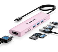 Station d'accueil USB c Ethernet Dock USB C 13-en-1 vers Dual HDMI 4K, VGA, Audio, 2*USB 3.1/2 * 2.0/USB C 3.1, PD 100W, SD/TF pour MacBook/Dell/Windows