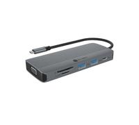 Raidsonic Icy Box Station d'accueil USB-C IB-DK4040a-CPD 10-en-1 HDMI 4K60 Ethernet Gigabit PD 100W
