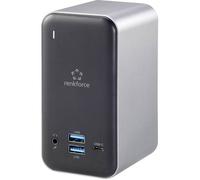 Station d'accueil USB-C® Renkforce RF-4499452 Convient pour les marques: universel avec fonction de chargement