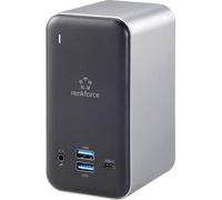 Station daccueil USB-C® Renkforce RF-4499452 Convient pour les marques: universel avec fonction de chargement