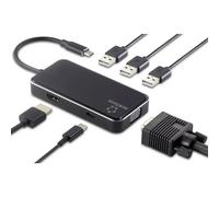 Station d'accueil USB-C® Renkforce RF-HUB-230 Convient pour les marques: universel alimentation USB-C®