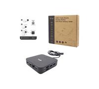 i-tec USB-C HDMI Dual DP Docking Station mit Power Delivery 100 W