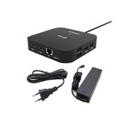 I-Tec Station d'accueil USB-C Dual HDMI – Alimentation PD 100 W, chargeur universel 100 W