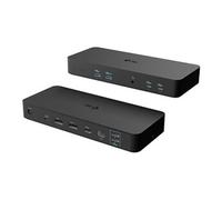 - Station d'accueil - USB-C / USB4 / Thunderbolt 3 / Thunderbolt 4 / Thunderbolt 5 - HDMI, 2 x DP - 1GbE - 135 watt - Europe