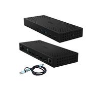 - Station d'accueil - USB-C / USB4 / USB 3.0 Thunderbolt 3 / Thunderbolt 4 - 2 x DP, 3 x HDMI - 1GbE - 160 watt - Europe