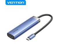 Station d'accueil USB-C Vention T6E 5 en 1 - Transfert 5 Gbps - Écran 4K - Charge rapide 100W - Cou