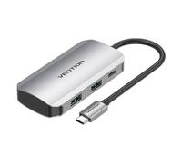 Station d'accueil Usb-C vers 4X Usb3.0, Pd 0.15M Vention Tnbhb (Gris)