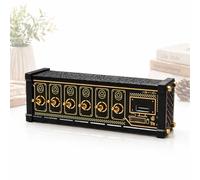 Station d'accueil USB Rétro À 6 Ports avec 9 Sorties USB pour Un Contrôle Indépendant, Un Espace De Travail Optimisé pour Téléphones, Tablettes Et Autres Appareils.