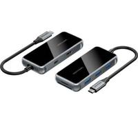 Station d'accueil USB Type-C Vention TFMHB/ 1xHDMI/ 3xUSB/ 1xUSB Type-C PD/ 1xSD et MicroSD Card Reader/ Gris