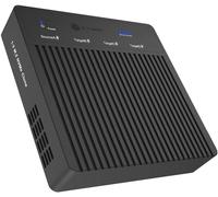 Station D'Accueil Usb4 Et Klonstation De Clonage Hors Ligne 1 3 Pour 4X M.2 Nvme Ssd,Jusqu'À 40 Gbit/S,Aluminium,Ventilateur Actif,Sans Outil,Ib-4013Mcl-C4