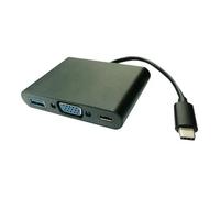 Station d'accueil - VALUE - USB-C 3.1 - VGA - Power Delivery - Design compact