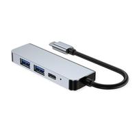 Station d'accueil VALUE USB Type-C, HDMI 4K, 2X USB A + Type-C PD