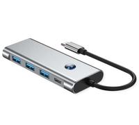 Station d'accueil VALUE USB Type-C, HDMI 4K60, 3X USB A + Type-C PD, 1x SD/microSD (TF)