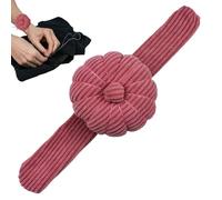 Station d'aiguilles rembourrée - Coussin de portable, base de broche sphérique douce, boucle de poignet de fixation sécurisée, fournitures de professionnelle, outil de à