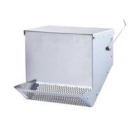 Station d'alimentation automatique avec couvercle pour lapins, pour intérieur et extérieur, pour l'entretien des petits animaux, hamster, oiseau, furet