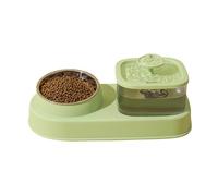 Station D'alimentation Chats - Distributeur Anti-Renversement Pour Aliments | Distributeur D'eau Pour Usage Quotidien Maison Voyage