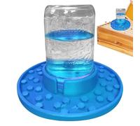 Station d'alimentation en Verre à suinter, Station d'alimentation d'abeille pour Pots avec Distributeur d'alimentation d'ouverture d'ouverture Normal, entrée de Ruche et Distributeur d'alimentat