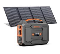 Station d'alimentation portable avec panneau solaire pliable de 40 W, générateur solaire de 100 W avec panneaux, prise AC, batterie solaire de camping 146 Wh DC pour appareil intelligent RV panne de