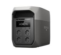 Station d'alimentation portable - ECOFLOW - DELTA 3 MAX - 2 674 W max - Bluetooth - WiFi - Noir et gris