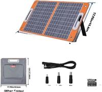 Station d'alimentation portable, légère, options de charge polyvalentes, 18V60W