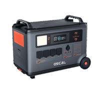 Station d'alimentation portable - OSCAL - PowerMax 6000 - 3 600 Wh - 6 000 W - LiFePO4