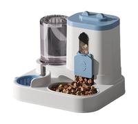 Station d'alimentation pour chat avec son propre remplissage et station d'eau 2 l Capacité d'alimentation 1 L Réservoir d'humidité Force d'attraction pour les petits animaux Poids combiné Fournisseur