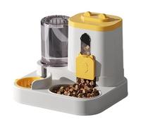 Station d'alimentation pour chat avec son propre remplissage et station d'eau 2 l Capacité d'alimentation 1 L Réservoir d'humidité Force d'attraction pour les petits animaux Poids combiné Fournisseur