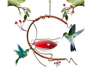 Station d'alimentation pour Oiseaux - de Fourmis, Bouclier d'abeilles, Facile et Durable, Plateau Suspendu | Mangeoire de Jardin utilisée pour décorer des patios ou Dessiner des colibris sur Les