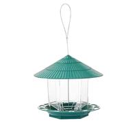 Station d'alimentation pour Oiseaux Sauvages - Couvercle supérieur Amovible | Station d'alimentation pour oiseaux sauvages, tube trémie à grains transparent | Distributeur grande capacité pour Twitchers