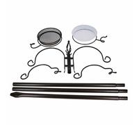 Station d'alimentation pour oiseaux sauvages de jardin de luxe 4 cintres, pla...