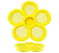 Station d'arrosage abeille pour jardin, en forme de fleur, bol décoratif en forme de papillon