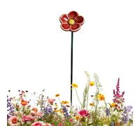 Station d'arrosage décorative pour jardin, 30 x 30 cm, papillon avec puits texturé, hydratant en résine, bassin en pierre marbrée avec style extérieur, abreuvoir pour terrasse et terrasse
