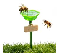 Station d'arrosage extérieure surélevée pour la faune, ajoute une beauté | Mangeoire à eau pour oiseaux, bain d'abeilles et station - Station d'arrosage extérieure surélevée pour la faune sauvage