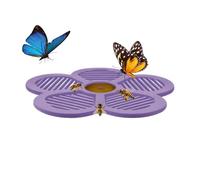 Station d'arrosage flottante en forme de fleur, 19,5 cm, station d'arrosage papillon | pour jardin, étang, piscine, fontaine de ferme
