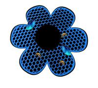 Station d'arrosage flottante pour abeilles - Fournit des sites d'atterrissage sûrs pour les pollinisateurs pour le jardin près des fleurs (bleu)
