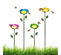 Station d'arrosage pour abeilles - Arroseur pollinisateur en métal résistant aux intempéries - Pour extérieur, pelouse, jardin, terrasse, cour