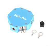 Station de base d'antenne portable MA-06 en forme de V - Support dipôle horizontal 1:1 Balun pour radio jambon - Déploiement rapide - Puissance SSB 100 W - Noir (bleu)