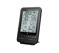 Bresser Station de base supplémentaire 7002513 pour centrale météo sans fil 5 en 1 Noir