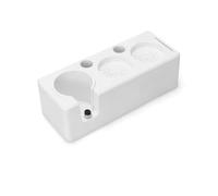 Station De Bourrage De Café 51mm 54 58mm Support De Support Portable, Compatible For Delonghi, Compatible For Breville, Accessoire Expresso, Antidérapant(57mm White)