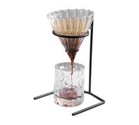 Station de café avec base stable, portable, design élégant | Support de brasseur pour goutte-à-goutte, porte-filtre, outils de brassage, design peu encombrant, accessoires de brassage