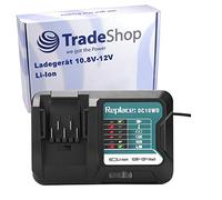 Station de charge 10,8 V-12 V Li-Ion compatible avec Makita BL1021B-2 BL1041B-2 BL1020B-2 BL1040B-2 197390-1 197394-3 197396-9 197406-2 632F39-7