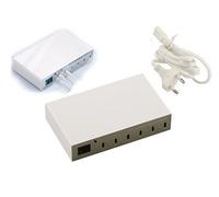 KALEA-INFORMATIQUE Station de Charge 140W Intelligente 6 Ports Power Delivery PD 3.0 avec Support des Charges en 5V 9V 12V 15V 20V