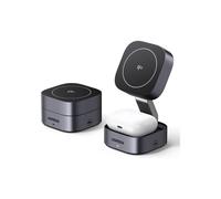 Station de charge 2-en-1 UGREEN 35316 MagSafe compatible 15W Support pliable Gris