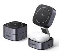 UGREEN Station de charge 2-en-1 compatible MagSafe 15W