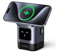 Station de charge 2 en 1 - UGREEN - Robot - Qi2 - Noir