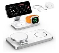 Station de charge 3 en 1 - FLEUVE - Pliable - Charge magnétique 15W - USB-C 18W inclus